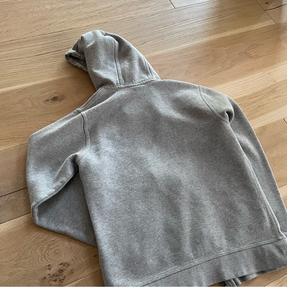 NIKE Women’s Gray Full-Zip Hoodie Sweater - Picture 2 of 6